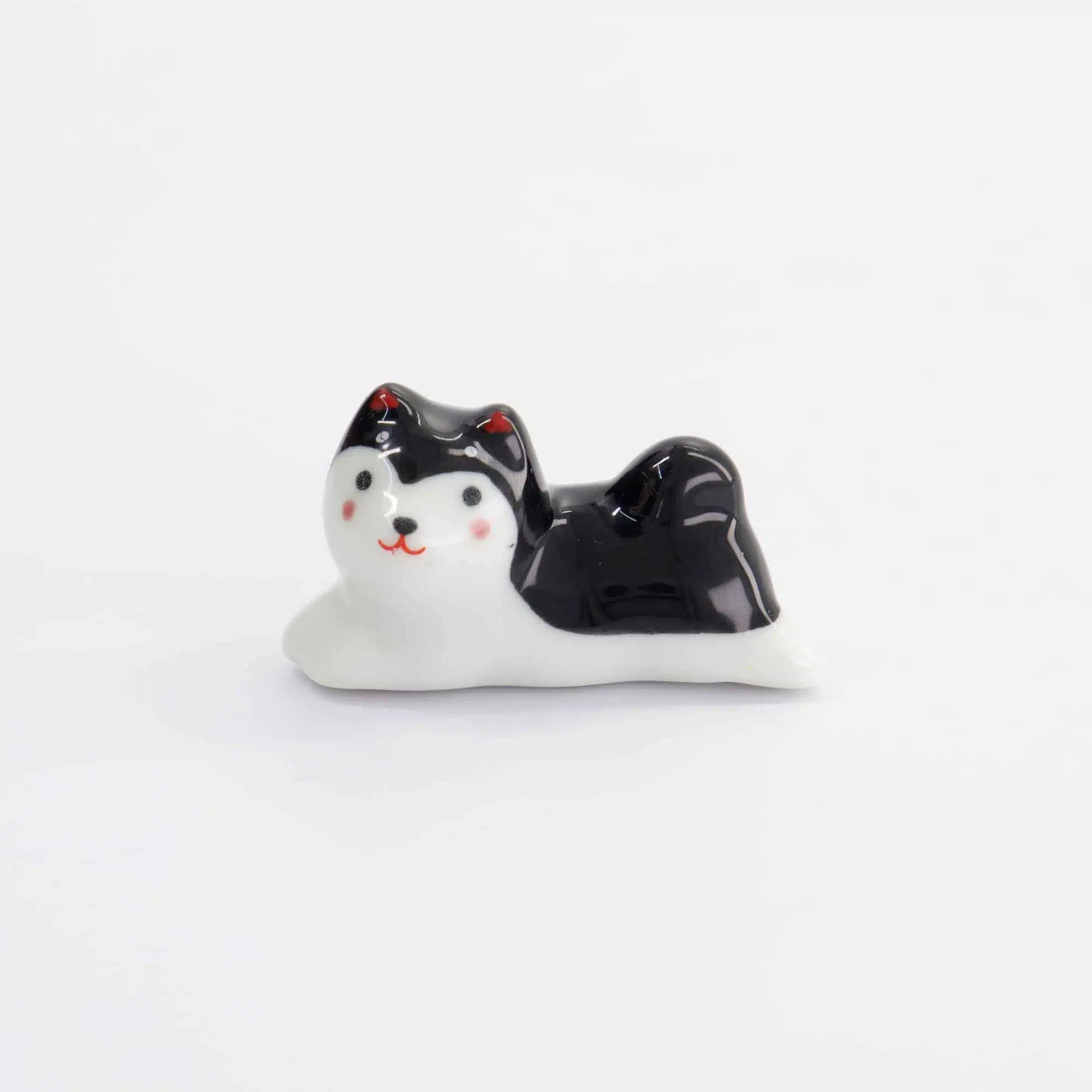 Tokyo Design Studio - Chopstick Rest - Shiba - Black/White - Image 2