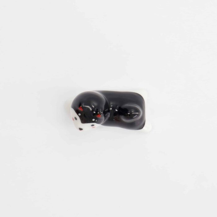 Tokyo Design Studio - Chopstick Rest - Shiba - Black/White - Image 3