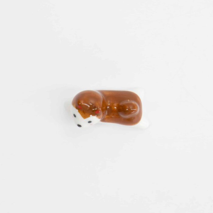 Tokyo Design Studio - Chopsticks Rest - Shiba - Brown - Image 3