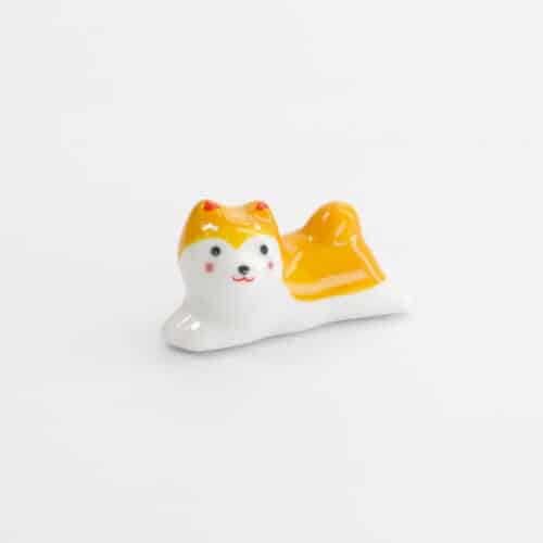 Tokyo Design Studio – Chopstick Rest – Shiba – Yellow