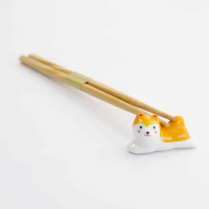 Tokyo Design Studio – Chopstick Rest – Shiba – Yellow - Image 4