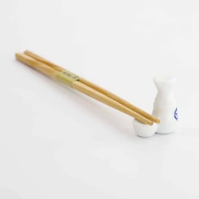 Tokyo Design Studio - Chopsticks Rest - Sake Set - White - Image 3
