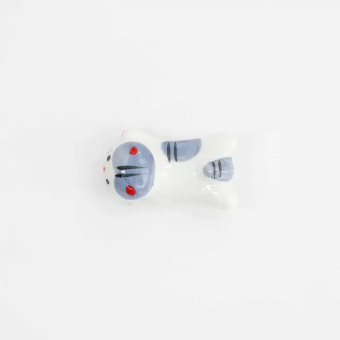Tokyo Design Studio – Chopsticks Rest – Cat – Grey - Image 3