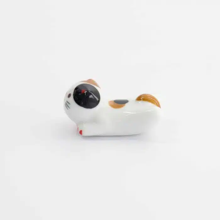 Tokyo Design Studio – Chopstick Rest – Cat – Brown - Image 2