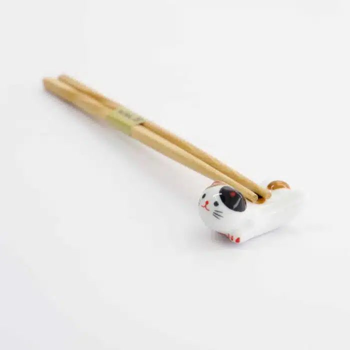 Tokyo Design Studio – Chopstick Rest – Cat – Brown - Image 4