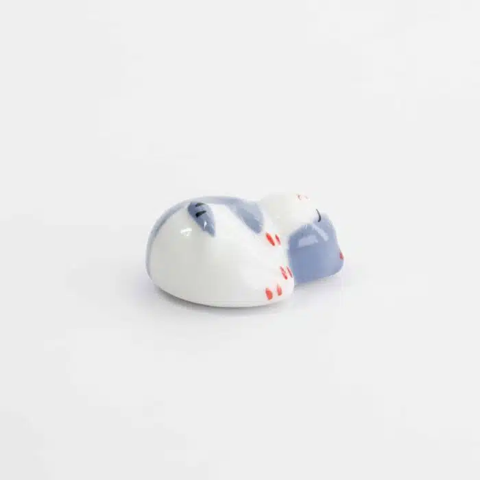 Tokyo Design Studio – Chopsticks Rest – Cat – Grey - Image 2