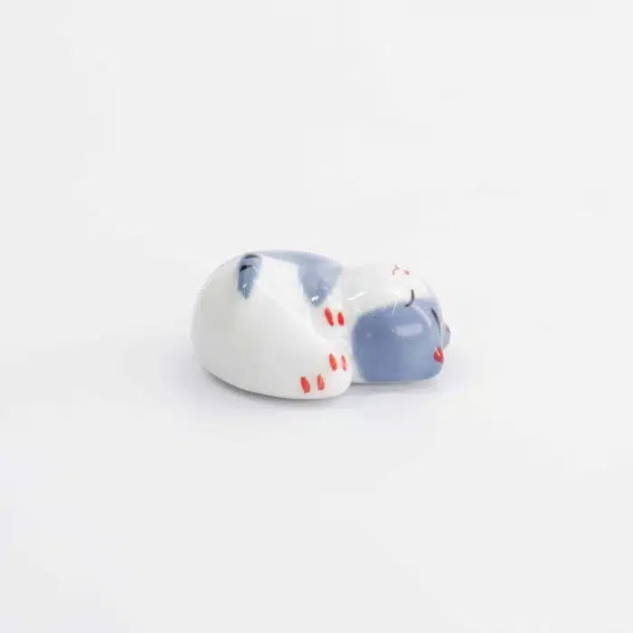 Tokyo Design Studio – Chopsticks Rest – Cat – Grey - Image 3