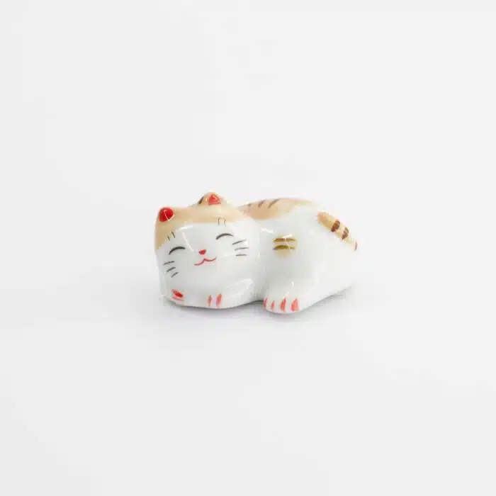 Tokyo Design Studio – Chopstick Rest – Cat – Brown - Image 2
