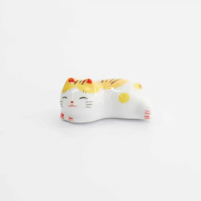 Tokyo Design Studio – Chopstick Rest – Cat – Brown - Image 2
