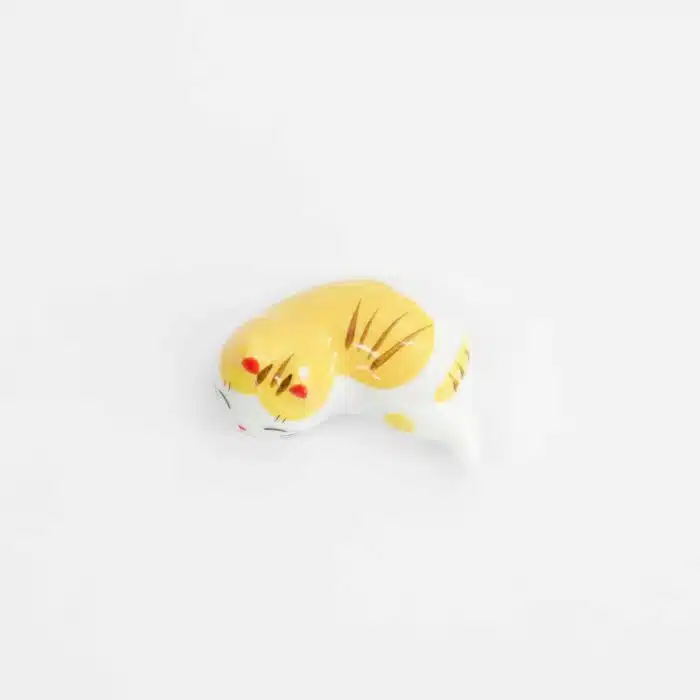 Tokyo Design Studio – Chopstick Rest – Cat – Brown - Image 3