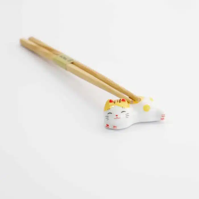 Tokyo Design Studio – Chopstick Rest – Cat – Brown - Image 4