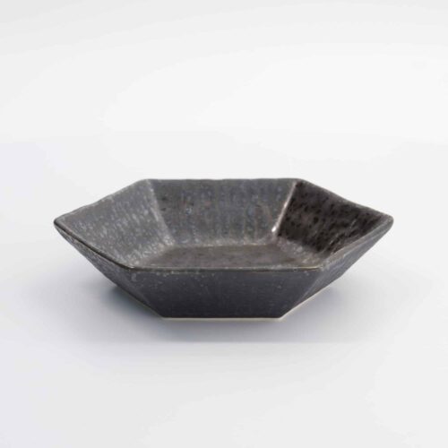 Tokyo Design Studio - Kinkessho Ondiepe Kom - 18,5x16,5x4 cm - Grijs