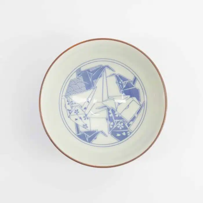 Tokyo Design Studio - Kawaii - Rice Bowl - Origami Crane - 11.5x6cm - 300ml - Blue - Image 2
