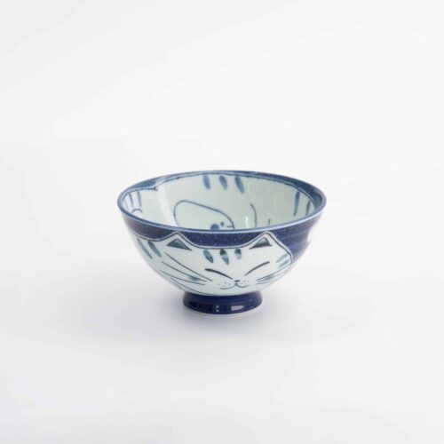 Tokyo Design Studio – Kawaii – Rijstkom – Origami Kraanvogel – 11,5x6cm – 300ml – Blauw