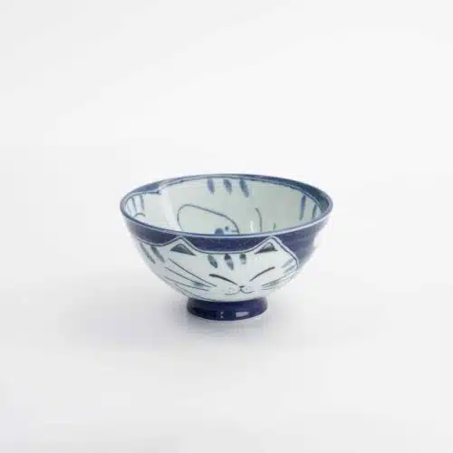 Tokyo Design Studio – Kawaii – Rijstkom – Origami Kraanvogel – 11,5x6cm – 300ml – Blauw