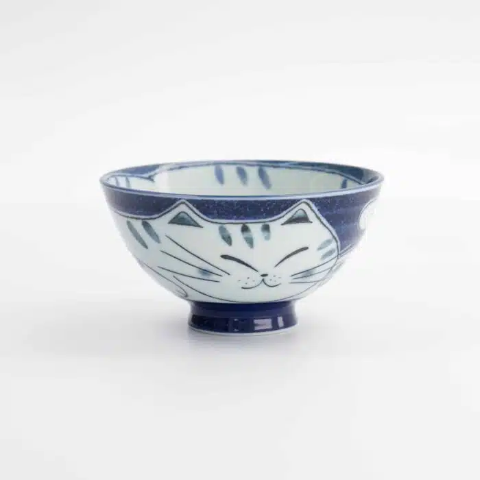 Tokyo Design Studio – Kawaii – Rice Bowl – Origami Crane – 11.5x6cm – 300ml – Blue - Image 2