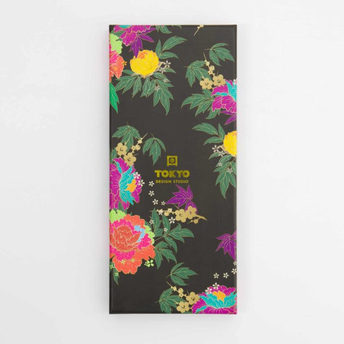 Tokyo Design Studio – Chopstick Gift Set – 5 Pairs – Flower Design - Image 4