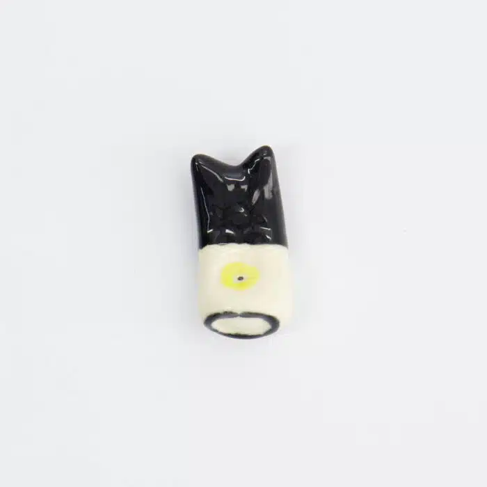 Tokyo Design Studio - Kawaii - Chopstick Rest - Koinobori Black - 3.6x1.8x1.5cm - Image 3