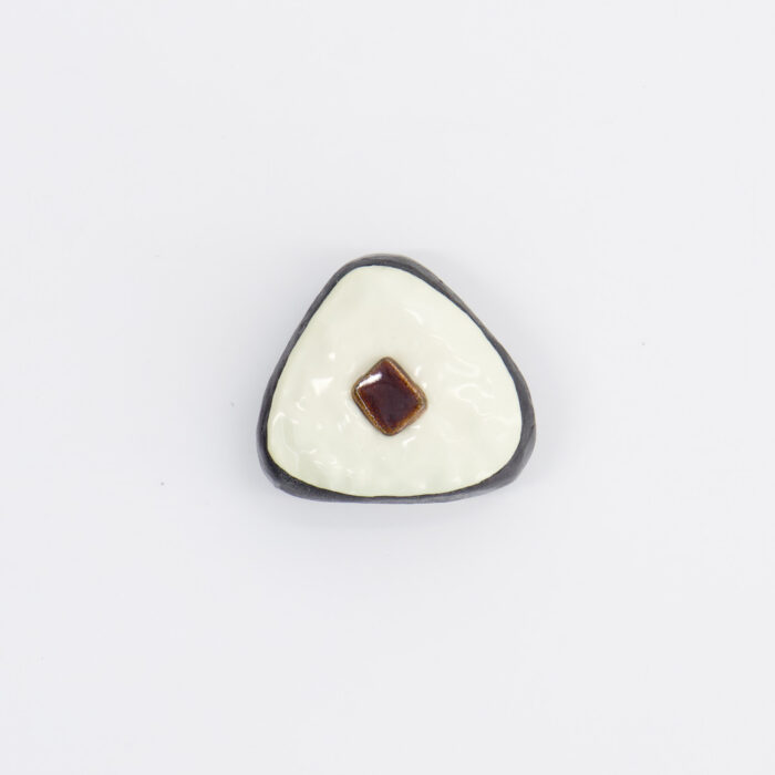 Tokyo Design Studio – Kawaii – Chopstick Rest – Konbu Onigiri – 3.5 x 3.5 x 1.7 cm - Image 2