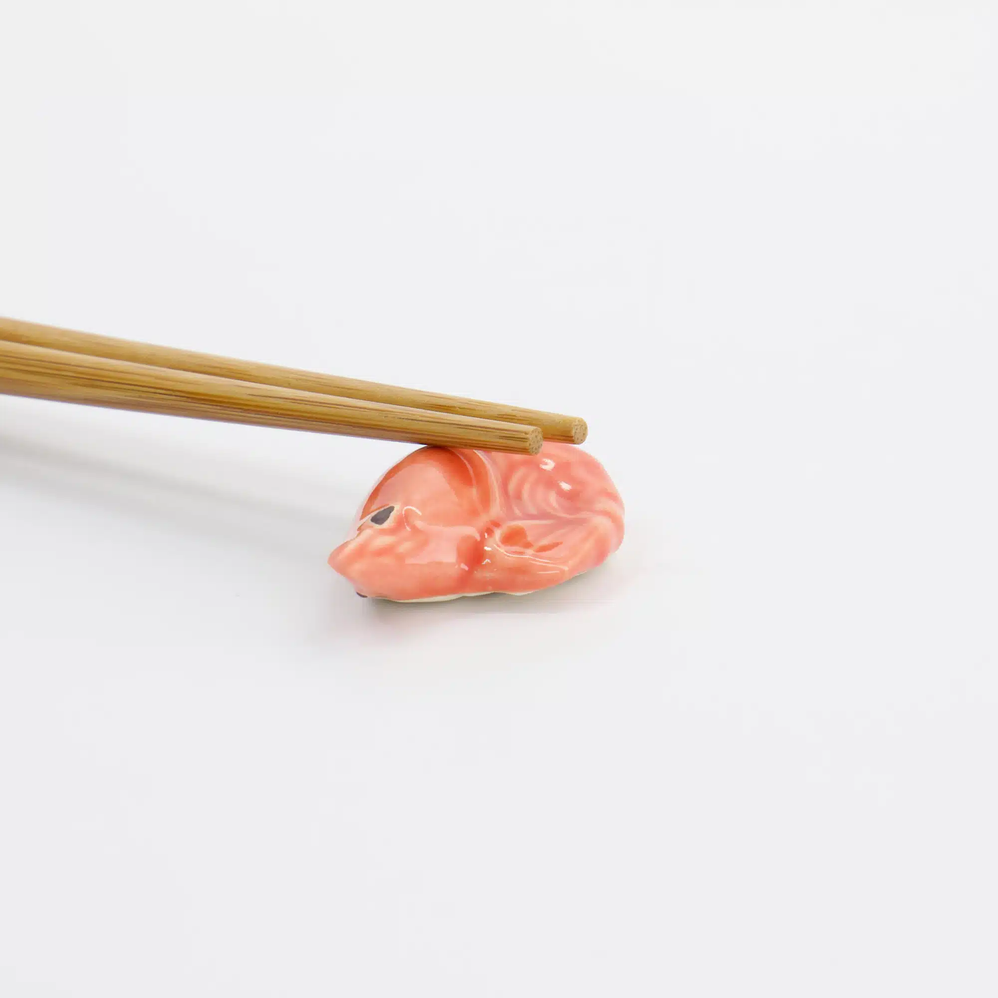 Tokyo Design Studio – Kawaii – Chopstick Rest – Shrimp – 4.7x2.7x1.3cm - Image 3