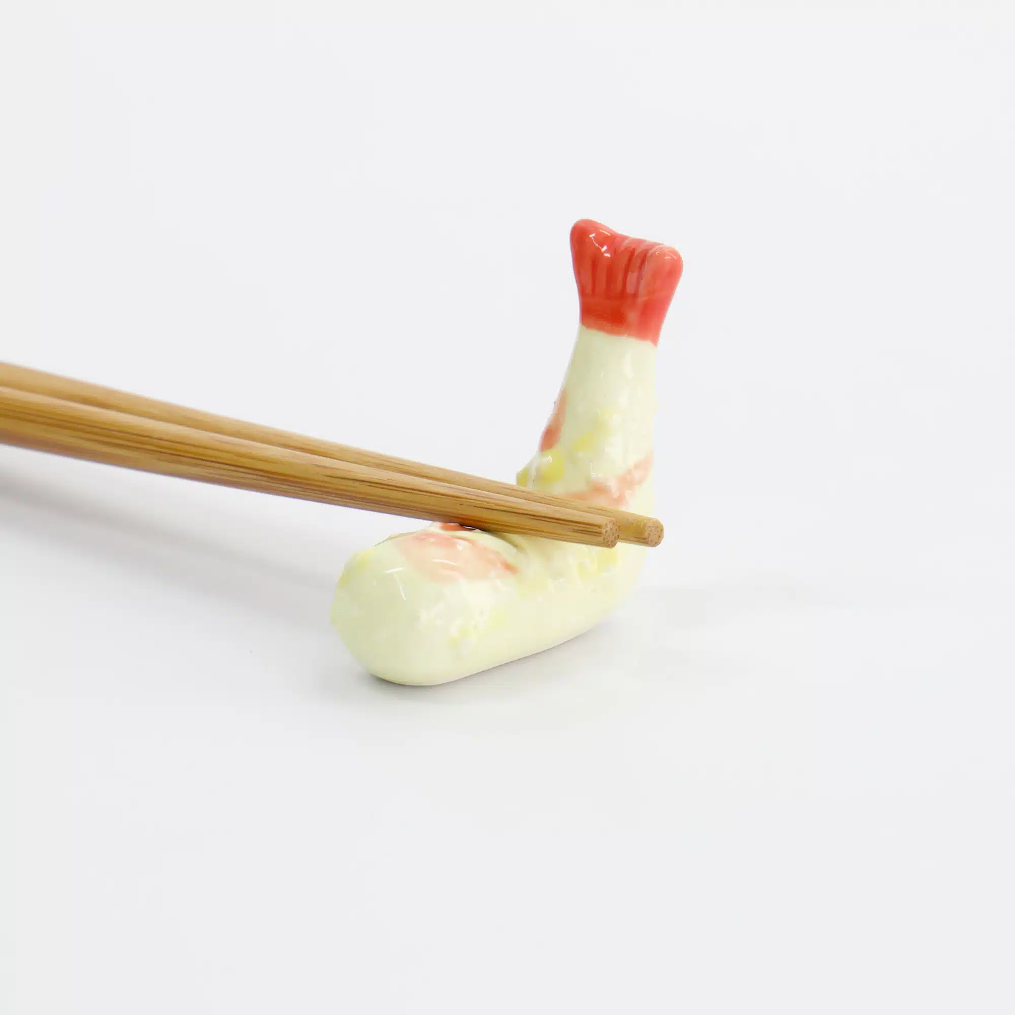 Tokyo Design Studio - Kawaii - Chopsticks Rest - Tempura Shrimp - 5x2.2x3.9cm - Image 3