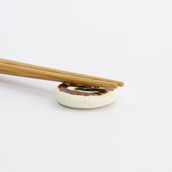 Tokyo Design Studio - Kawaii - Chopsticks Rest - Okonomiyaki - 3.9x1cm - Image 2