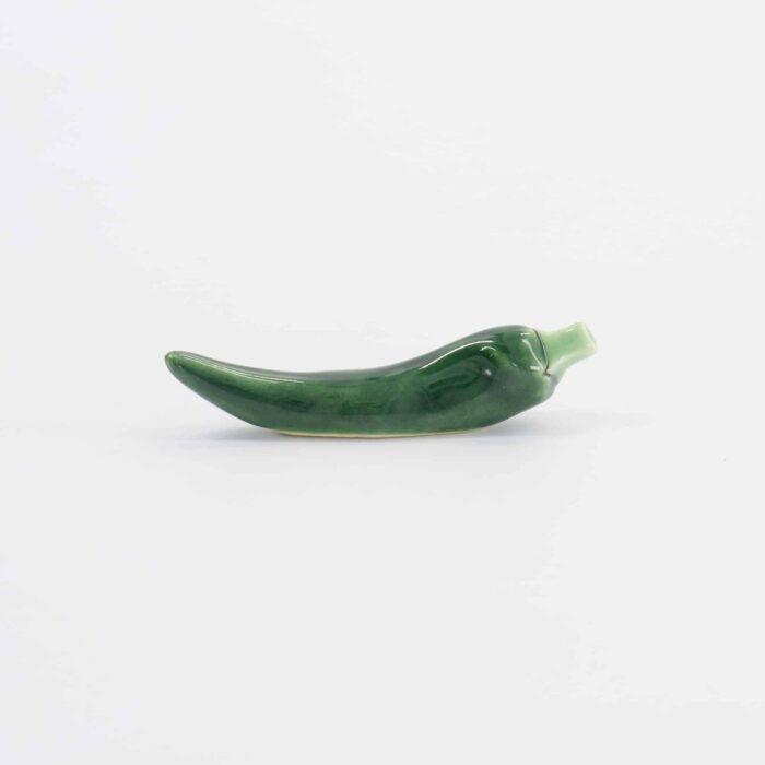 Tokyo Design Studio - Kawaii - Chopstick Rest - Green Pepper - 6.2x1.7x2.9cm - Image 3