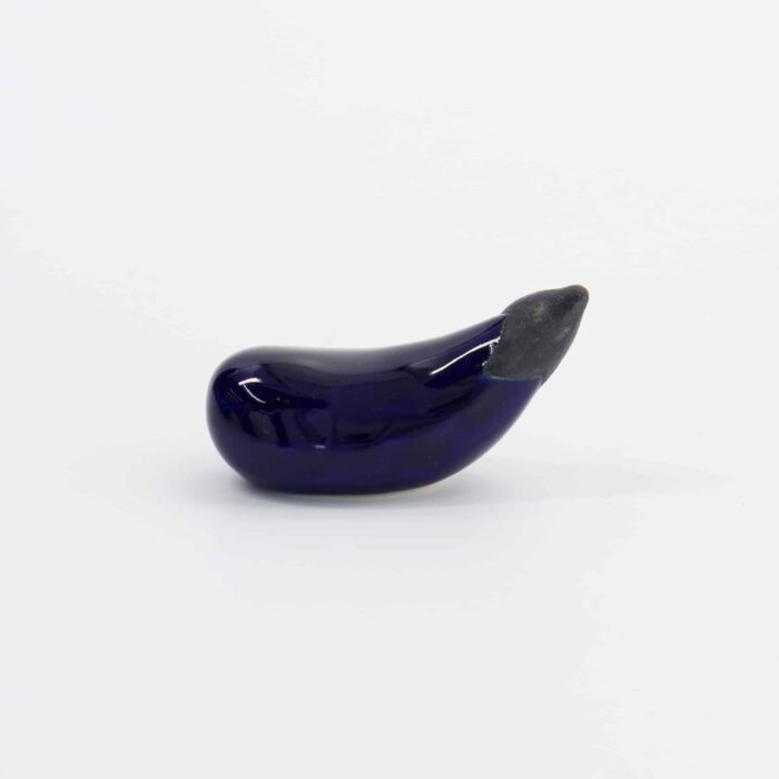 Tokyo Design Studio - Kawaii - Chopstick Rest - Eggplant - 5.5x1.8x1.8cm - Image 4