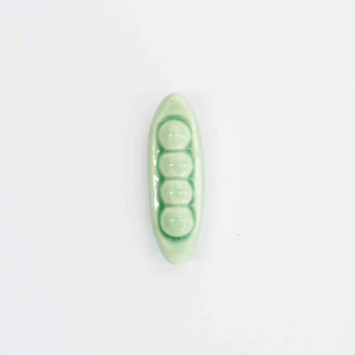 Tokyo Design Studio - Kawaii - Chopstick Rest - Snap Pea - 5.2x1.7x1.6cm - Image 2