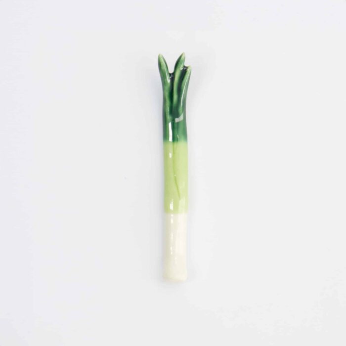 Tokyo Design Studio - Kawaii - Chopsticks Rest - Leek - 1.4x7.6x1.4cm - Image 3
