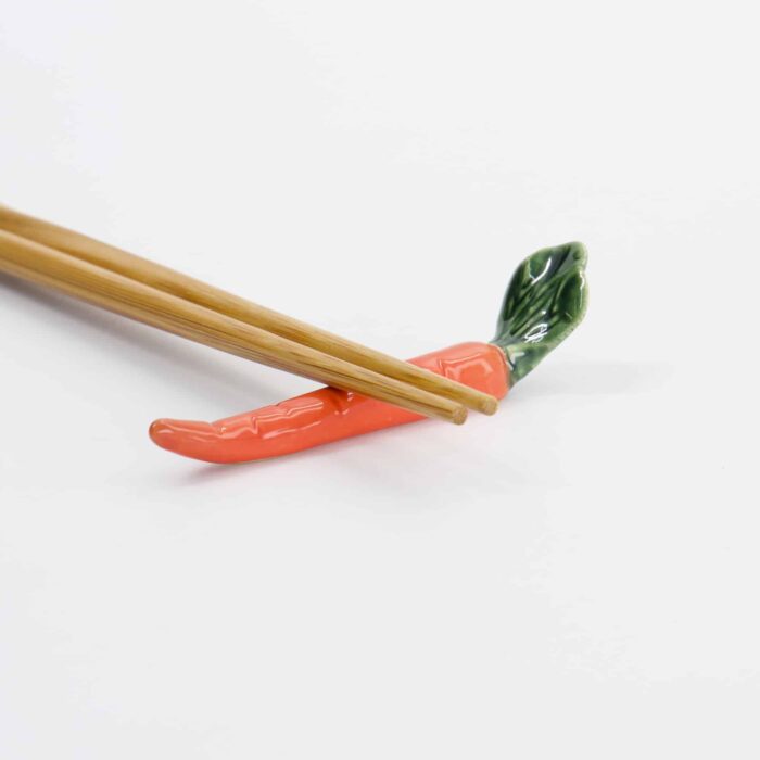 Tokyo Design Studio - Kawaii - Chopstick Rest - Carrot - 1.6x8.7x2.2cm - Image 4