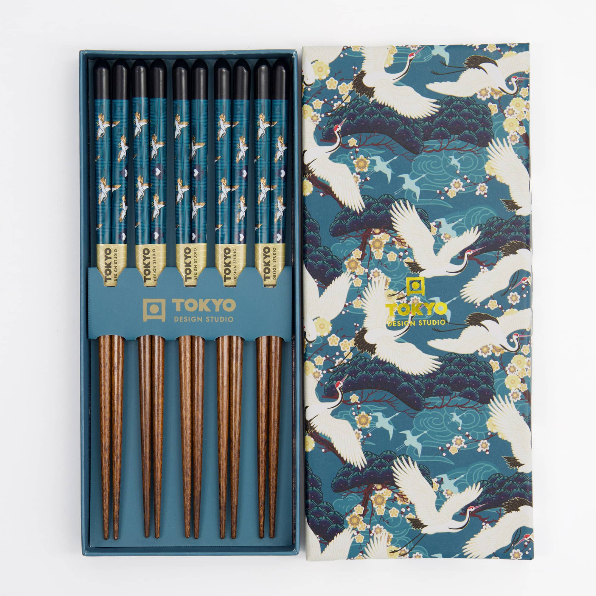 Tokyo Design Studio - Chopsticks - Crane - Set of 5 - Image 6