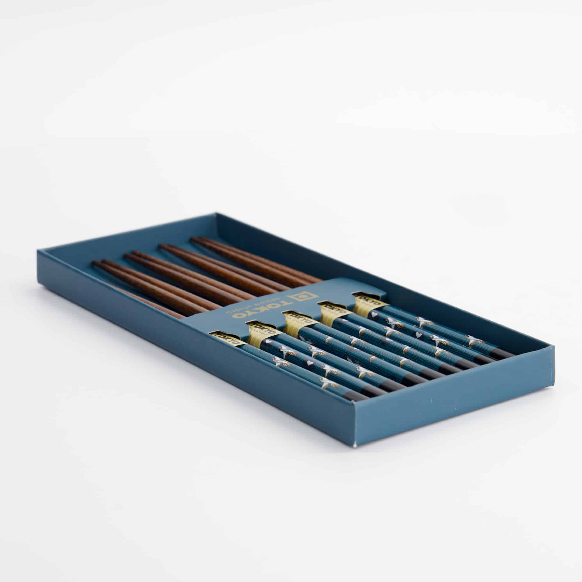 Tokyo Design Studio - Chopsticks - Crane - Set of 5 - Image 4