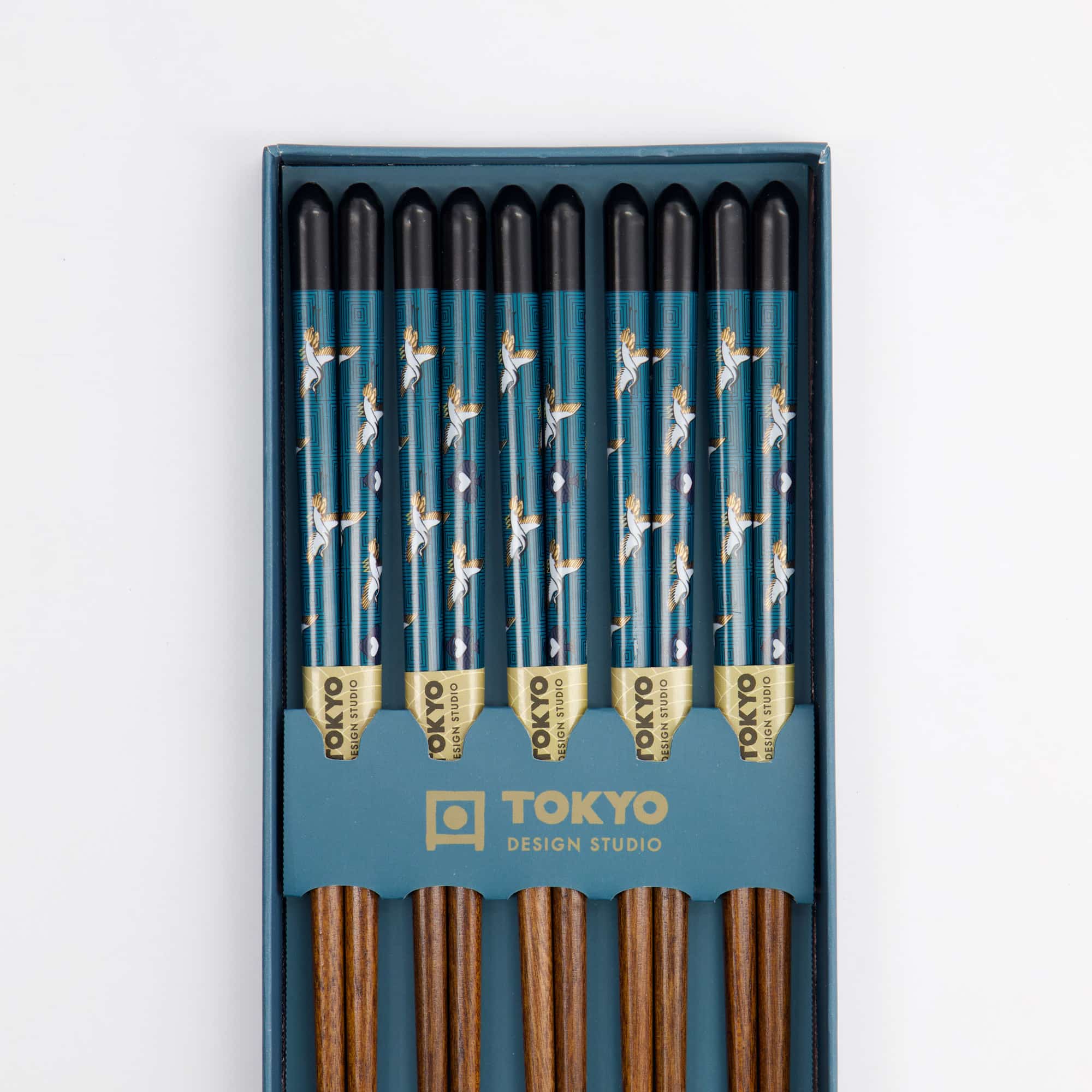 Tokyo Design Studio - Chopsticks - Crane - Set of 5 - Image 5
