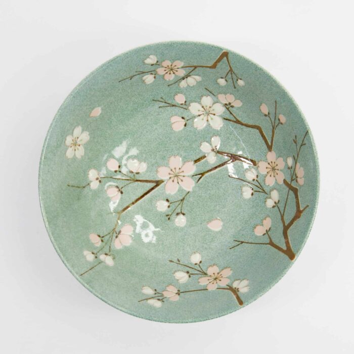 Tokyo Design Studio - Fujisakura - Ramen Bowl - Green - 1000ml - 21x7.8cm - Image 2