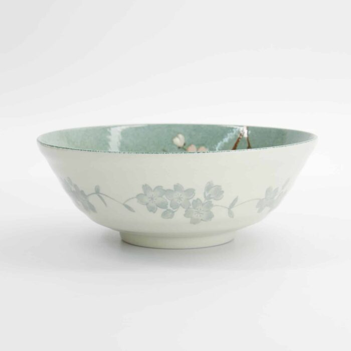 Tokyo Design Studio - Fujisakura - Ramen Bowl - Green - 1000ml - 21x7.8cm - Image 3