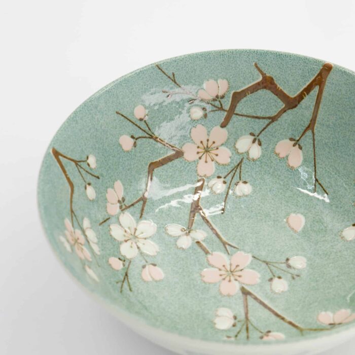 Tokyo Design Studio - Fujisakura - Ramen Bowl - Green - 1000ml - 21x7.8cm - Image 4