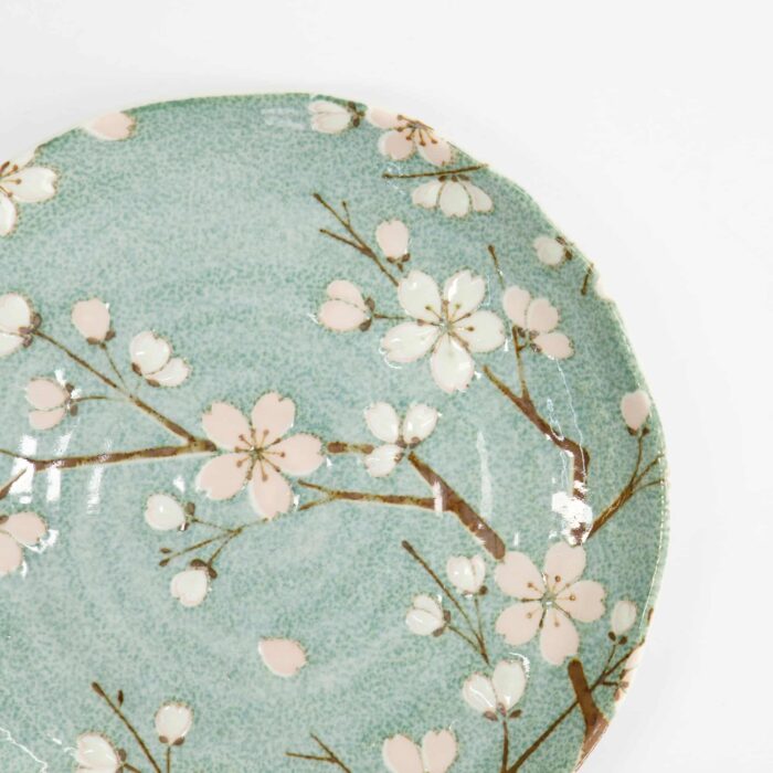 Tokyo Design Studio - Fujisakura - Plate - Green - 16.5x2cm - Image 3