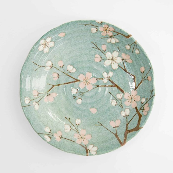Tokyo Design Studio - Fujisakura - Plate - Green - 22x4cm - Image 2