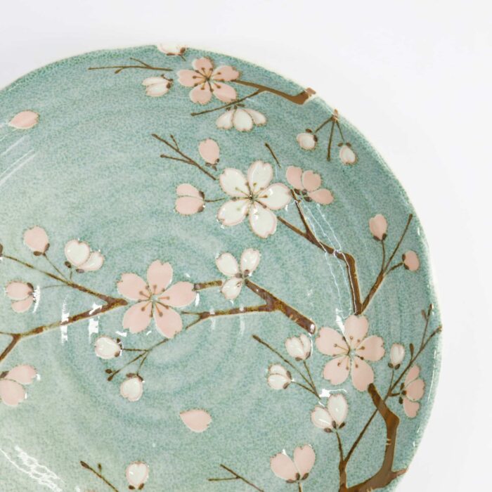 Tokyo Design Studio - Fujisakura - Plate - Green - 22x4cm - Image 5