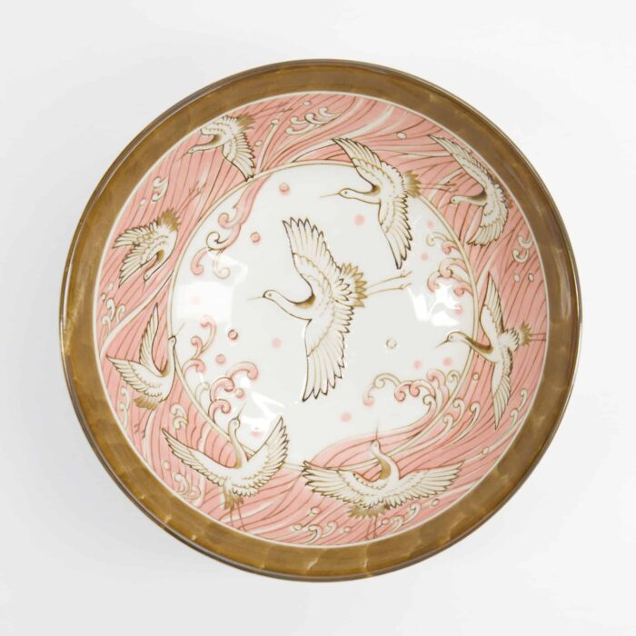 Tokyo Design Studio - Crane Ramen Bowl - Pink - 1000ml - 21x7.8cm - Image 4