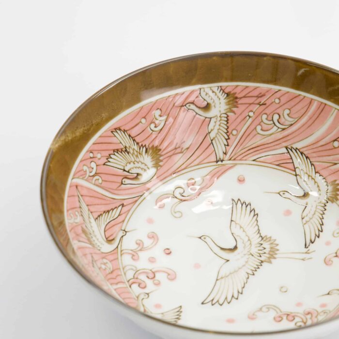 Tokyo Design Studio - Crane Ramen Bowl - Pink - 1000ml - 21x7.8cm - Image 3