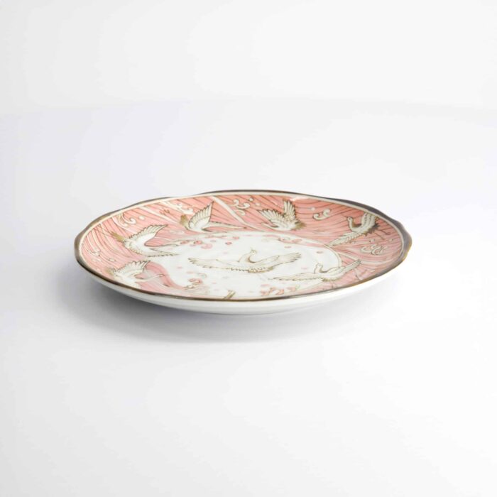 Tokyo Design Studio - Kraanvogel Bord - Roze - 16,5x2cm