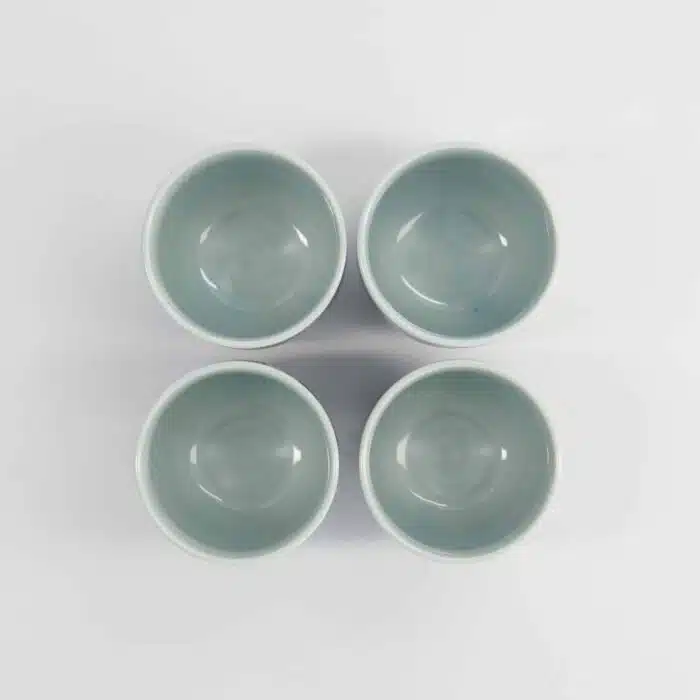 Tokyo Design Studio - Cup Gift Set - 4 Pieces - Blue/White - 160ml - 6.5x7.5cm - Image 5