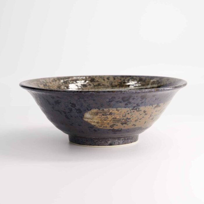 Tokyo Design Studio - Arahake - Bowl - Black/Brown - 21.7x7.8cm - 1100ml - Image 3