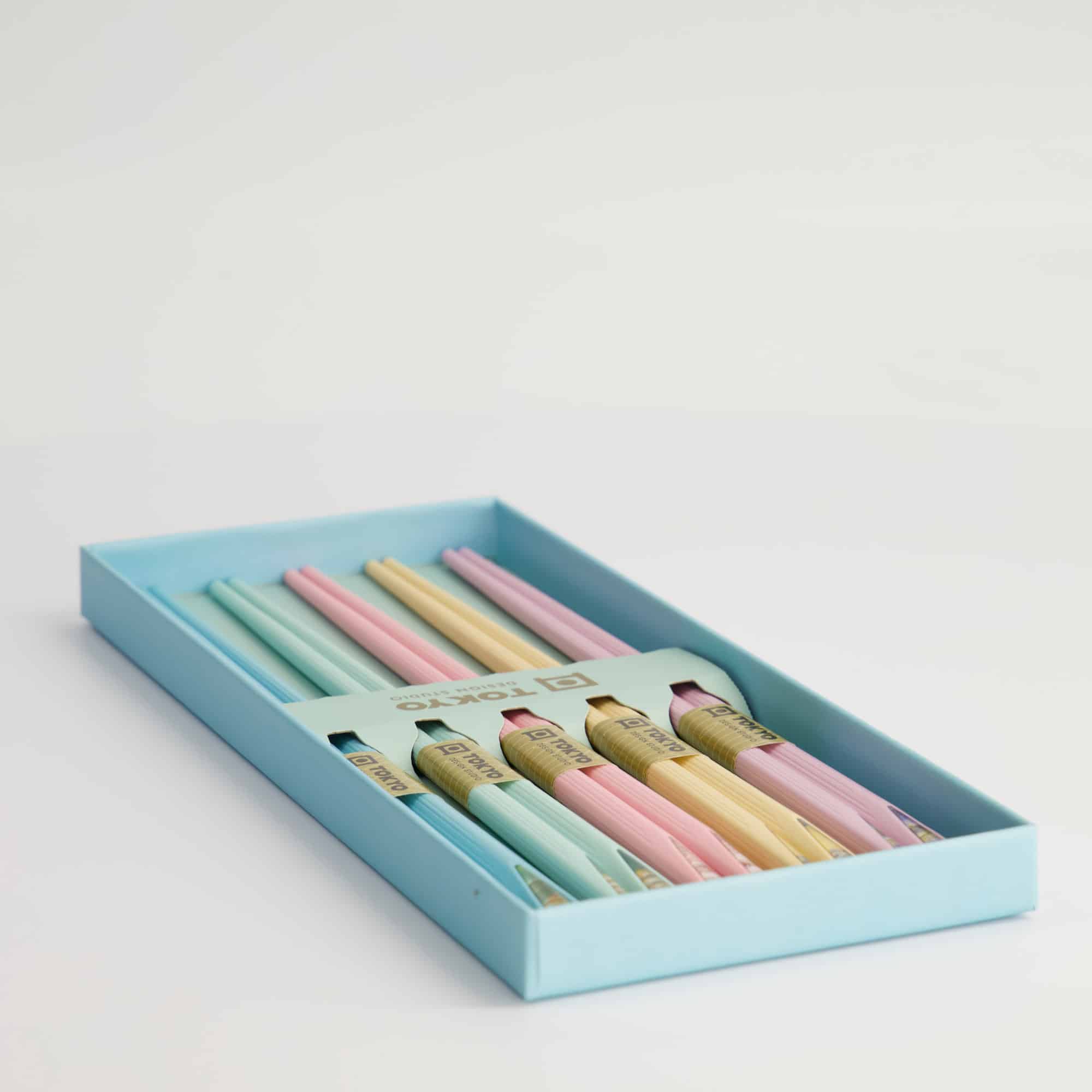 Tokyo Design Studio – Chopsticks Giftset - Set of Five - Temple Spring - Image 5