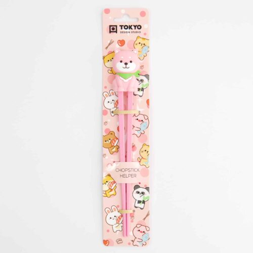 Tokyo Design Studio - Kinder Chopsticks - Shiba - Roze - 22cm