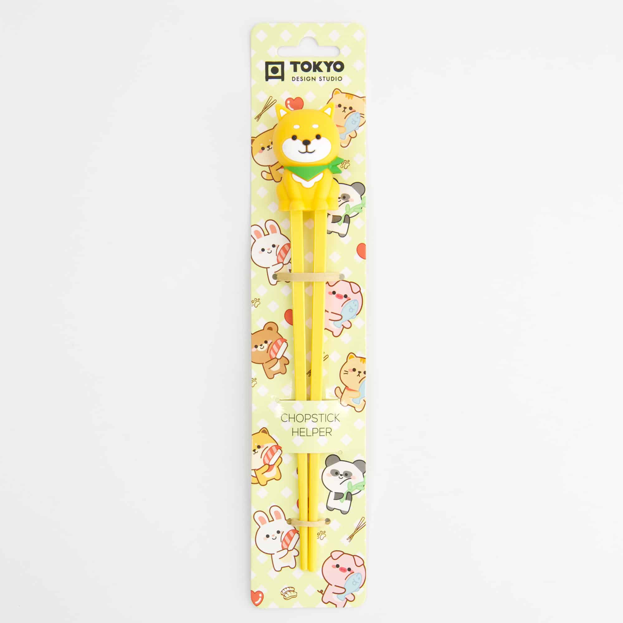 Tokyo Design Studio - Kinder Chopsticks - Shiba - Geel - 22cm