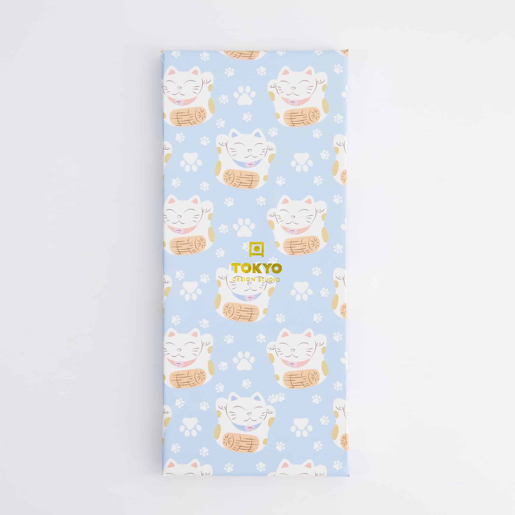 Tokyo Design Studio – Chopsticks Gift Set – Set of Five – Lucky Cat – Blue - Image 5