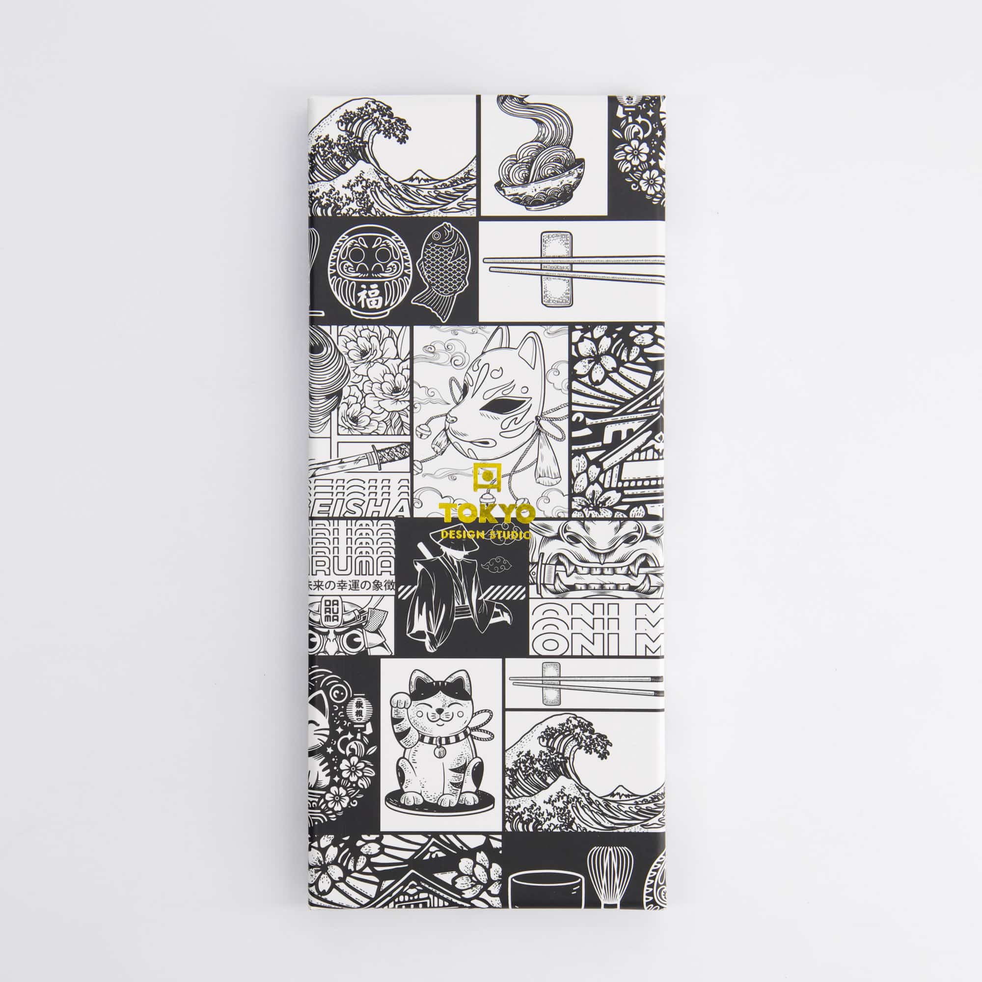 Tokyo Design Studio – Chopsticks Gift Set – Set of Five – Tokyo Fan - Image 3